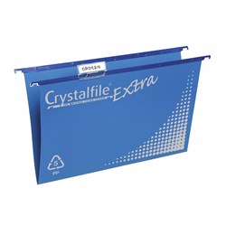 TWINLOCK CRYSTALFILE EXTRA POLYPROPYLENE SUSPENSION FILES PACK 20 BLUE