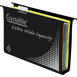 CRYSTALFILE SUSPENSION FILES PP COMPLETE EXTRA WIDE  50MM PACK 10