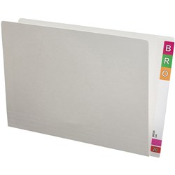 AVERY LATERAL FILE F/CAP EXTRA HEAVY WHITE BOX 100