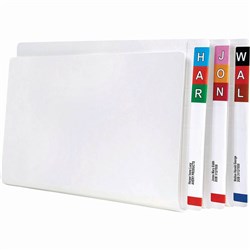 SHELF LATERAL FILES WITH TUBECLIP WHITE F/C EXTRA HEAVY DUTY 35MM SPINE BOX 100