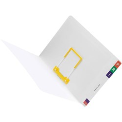 AVERY LATERAL NOTES FILES A4 WITH TUBECLIP BOX 100