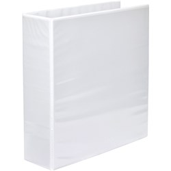 INSERT BINDER A4 2D 65mm WHITE RING BINDER