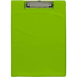 MARBIG SUMMER COLOUR LIME PVC CLIPFOLDER A4***