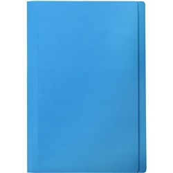 MARBIG MANILLA FOLDER BLUE F/CAP Pk20