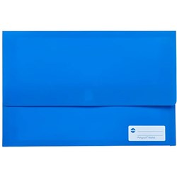 WALLET F/C POLYPICK BLUE   BTS