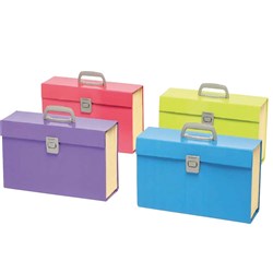 MARBIG CARRY FILE F/C ASSTD EXPANDING 9002399 SUMMER COLOURS