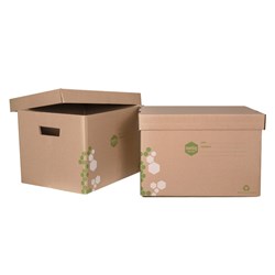 MARBIG STORAGE SYSTEMS Sto-Away Box 390x310x265mm Grey  2 pack