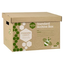 MARBIG ARCHIVE BOXES ENVIRO standard 420L X 315W X 260H