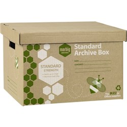 MARBIG STANDARD ARCHIVE BOX BOX OF 5    80020F 420L x 315W x 260H
