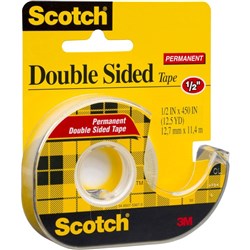 137P SCOTCH DOUBLE SIDED TAPE 12.7MM X 11.4M