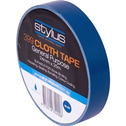 STYLUS 399 CLOTH TAPE 24x25 BL Blue 24mmx25m