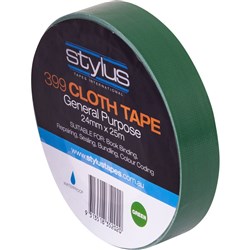 STYLUS 399 CLOTH TAPE Green 24mmx25m