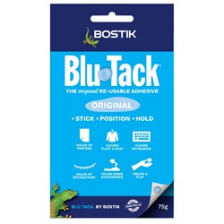 BLU TACK 75GM 060968 BLUE TACK   BLUTACK CVC