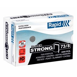 RAPID STAPLES 73/8MM HD31 ***   special order no return