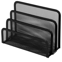 MESH METAL VERTICAL SORTER BLACK