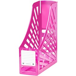 MAGAZINE STAND TRANSLUCENT PINK I160 TRANSLUCENT PINK