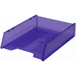 ITALPLAST DOCUMENT TRAY MULTI FIT TINT PURPLE