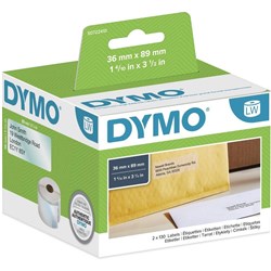 DYMO L/W LGE ADRESS 36 X89 X 62LABELS CLEAR DYMO L/W LGE ADRESS SD99013