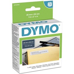 DYMO LABELWRITER LABELS  11352 25x54MM 11352 PERMANENT SD11352