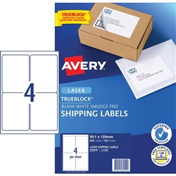 AVERY 4 LABEL A4 L7169 BOX 100