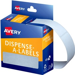 AVERY LABEL DISP PACK 937218 DMR 1964W WHITE RECTANGLE 19x64mm