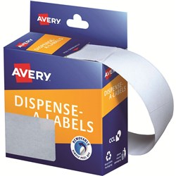 AVERY LABEL DISP PACK 937225 DMR 8943W WHITE RECTANGLE 89 x 43