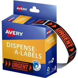 AVERY LABEL DISP PACK 937251 DMR 1964UR PRINTED URGENT