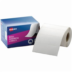 AVERY ROLL ADDRESS LABELS 102X36 500'S 102 X 36