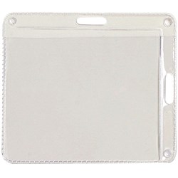 REXEL ID POUCH LANDSCAPE AND PORTRAIT PACK 10 9801712 105X90MM