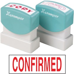 XSTAMPER CONFIRMED 1543 RED