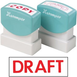 XSTAMPER DRAFT 1068 RED