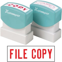 XSTAMPER FILE COPY 1071 RED