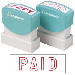 XSTAMPER PAID 1005 RED