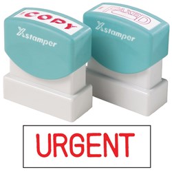 XSTAMPER URGENT 1103 RED