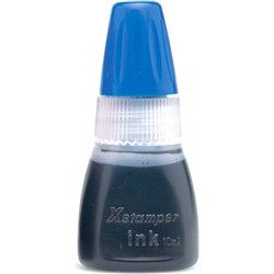 XSTAMPER INK 10CC BLUE 50103 SUIT METAL