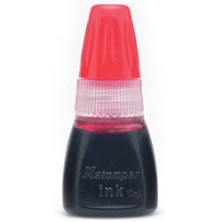 XSTAMPER INK 10CC RED 50102 SUIT METAL