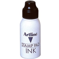 ARTLINE STAMP PAD INK BLACK 50CC