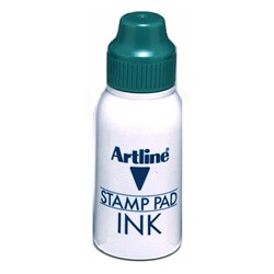 ARTLINE STAMP PAD INK  GREEN 50cc