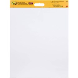 POST IT WALL HANGING PAD WHITE 508mmx584mm #566 - 2 PACK