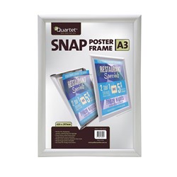 INSTANT SNAP POSTER FRAMES A3 SILVER FRAME