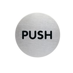 DURABLE PICTOGRAM SIGNS 65mm PUSH ADHESIVE BACK