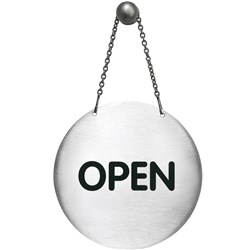 DURABLE PICTOGRAM SIGNS 130mm Open/Closed