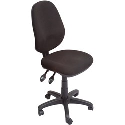 OFFICE CHAIR HIGH BACK 3L GAS LIFT 120KG WEIGHT RATE EC070CH BLACK