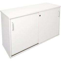 RAPID SPAN VIBE CREDENZA LOCKABLE 1200W X 450D X 730H NATURAL WHITE