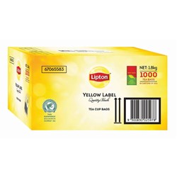 LIPTON TEA BAGS SINGLE BAG NOT SINGLE WRAP BOX 1000 discontinued- no stock