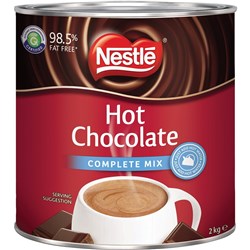 NESTLE HOT CHOCOLATE COMPLETE MIX 2KG TIN