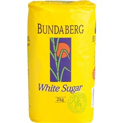 BUNDABERG /CSR WHITE SUGAR 2kg CVC