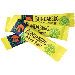 BUNDABERG WHITE SUGAR STICKS 3G Sticks Pack of 2000