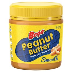 KRAFT/BEGA PEANUT BUTTER Smooth 375gm
