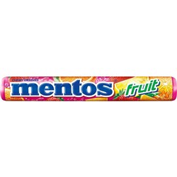 MENTOS LOLLIES Fruit 14 Piece Roll DISCONTINUED